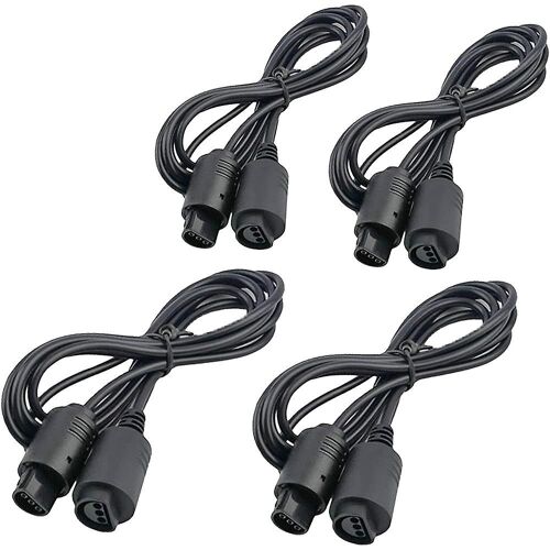 4 Pack 6ft N64 Controller Extension Cable Cord For N64 Controller