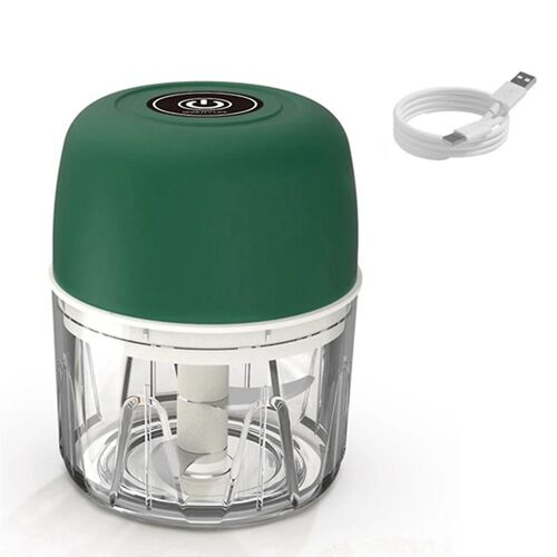 Hachoir À Ail Électrique Mini Hachoir À Légumes Hachoir À Viande Rechargeable Ail Oignon Herbes Hachoir Machine À Mâcher B