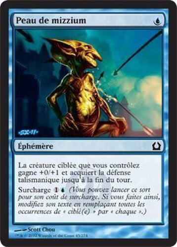Carte Magic Mtg Lot De 5 Peau De Mizzium Retour Sur Ravnica