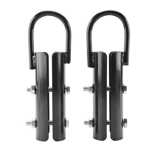 1.5 Inch Clamp,2 Sets Rope Climb Clasp Workout Rig Attachment Hook For Rope Climbing Gym Strength T