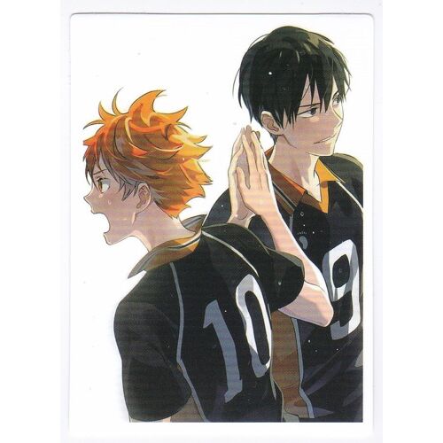 Autocollant - Haikyuu !! - Hinata Et Kageyama (Animé, Manga, Volley-Ball, Shounen)