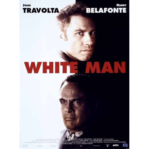 White Man (White Man's Burden) - Véritable Affiche De Cinéma Pliée - Format 120x160 Cm - De Desmond Nakano Avec John Travolta, Harry Belafonte, Kelly Lynch, Margaret Avery, Tom Bower - 1995