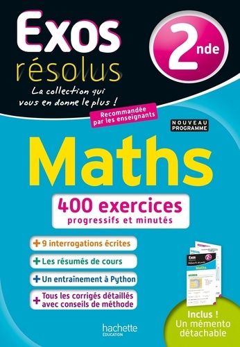 Maths 2de - Edition 2019