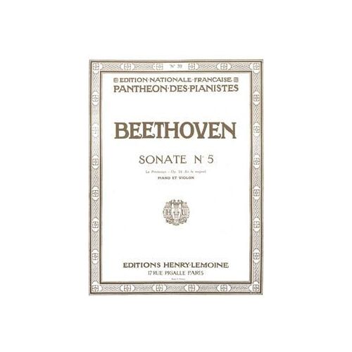 Beethoven Sonate N°5 Pour Piano Et Violon