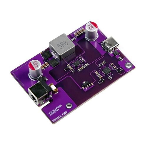 140W Fast Charging Module DC5.5X2.5mm to PD3.1 Conversion Module Type-C Output IP2736 28-32V Input
