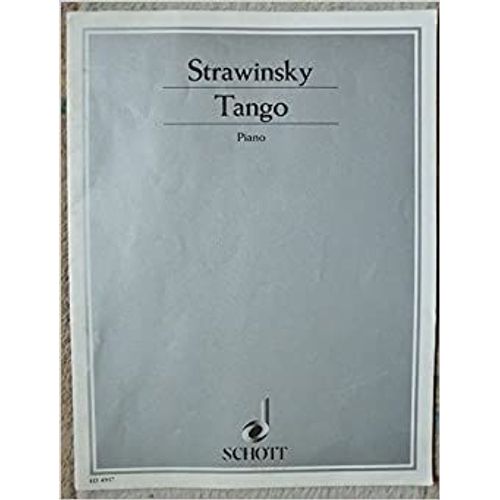 Strawinsky Tango