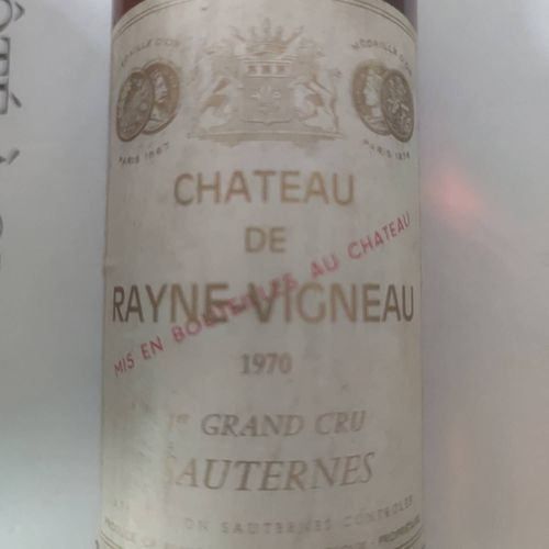 Chateau De Rayne Vigneau 1970 Grand Cru Classé En Sauternes