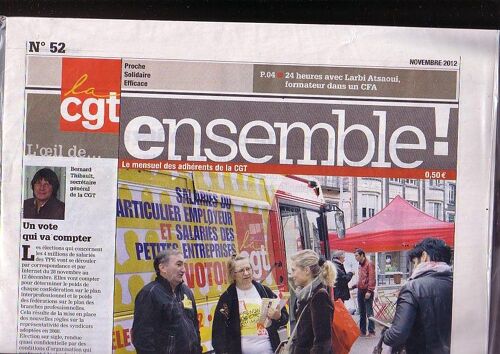La Cgt - Ensemble - Novembre  2012  N° 5 2
