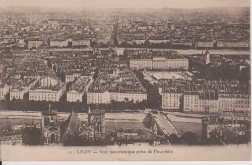 Cpa 1917 Lyon Vue Panoramique Prise De Fourvière