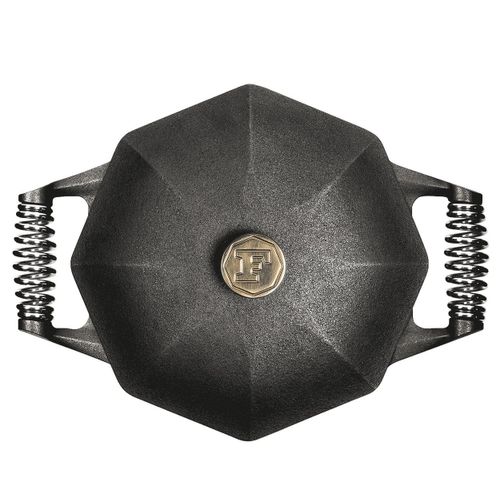 Finex Usa | Cocotte 4,7l En Fonte Naturelle - Diamètre 24cm | Tous Feux Dont Induction | Made In Usa