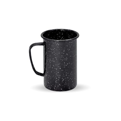 Graniteware | Grand Mug En Acier Émaillé | 620ml - Noir