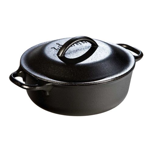 Lodge | Cocotte En Fonte Naturelle 1,9 Litre | Tous Feux | Made In Usa