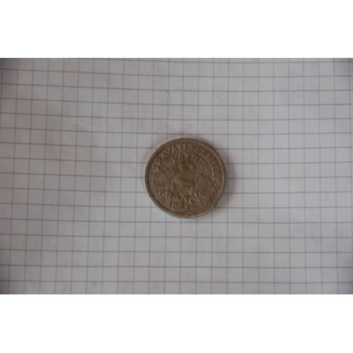 Pièce De 2 Francs De 1943