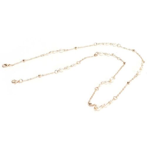 Broches En Perle Artificielle Pour Femmes, Accessoires Pour Femmes, Chaîne Anti Perte, Lunettes De Lecture, Chaîne