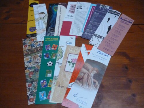 Lot De 16 Marque-Pages "Divers" Modernes ( Lot B )