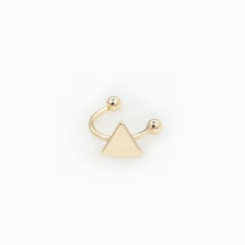 Boucles D'oreilles À Clip Pour Femmes, Mini, En Forme De Coeur, De Lune, D'étoile, De Triangle, Sans Piercing