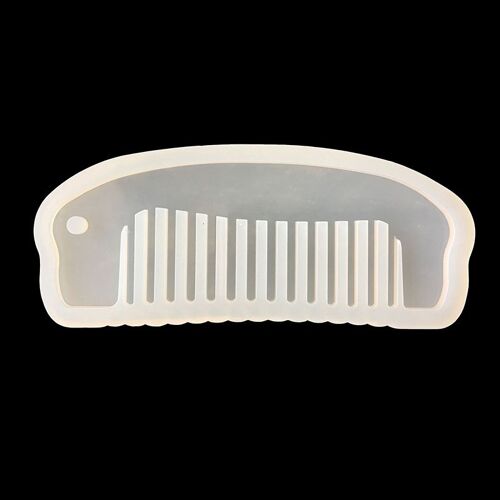 Moule En Résine Uv 3d Transparente, Peigne En Silicone Époxy Pour Bricolage, Outils De Fabrication De Bijoux, Cadeaux De Noël