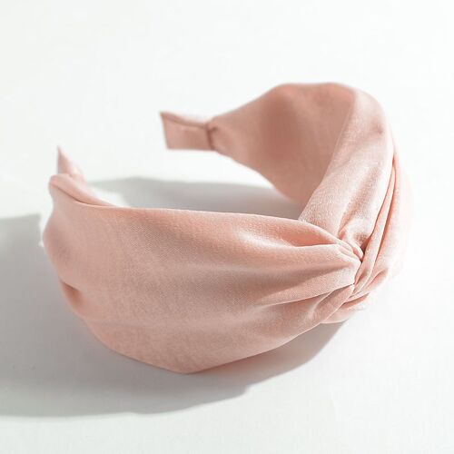 Bandeau De Cheveux Pour Femmes Et Filles, Style À La Mode, Solide, En Tissu Croisé Coréen, Cerceau, Accessoires Pour Cheveux, Couvre Chef