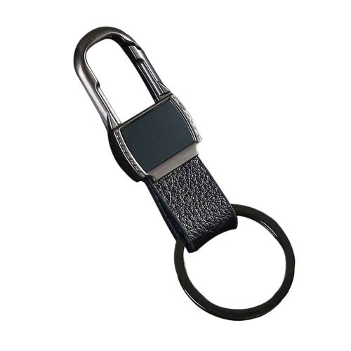 Porte Clés En Métal Et Cuir, À La Mode, Suspendu À La Taille, Pour Sac De Voiture, Cadeau Créatif Pour Hommes Et Femmes