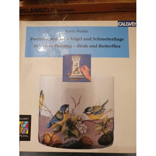 Porcelain Painting - Birds And Butterflies, Édition Bilingue Anglais-Allemand