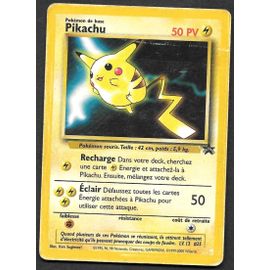 Carte Pokémon Pikachu 4 Promo Black Star - Wizards (Fr)