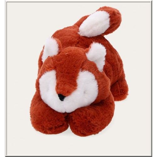 Doudou Peluche Renard Bouchara Jouet Bebe Naissance Animal Soft Toy Baby Wolf