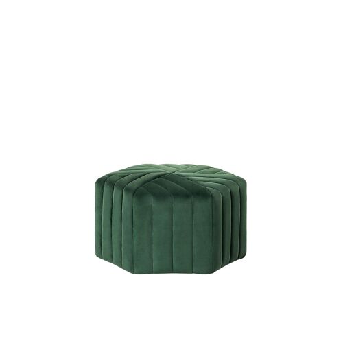 Pouf MURIETTA Vert foncé Velours