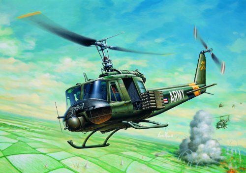 Puzzle Pièces Bell Uh-1b Huey