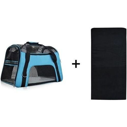 Sac De Transport Pour Animal De Compagnie Chien Et Chat Déguisement Bleu