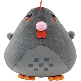 Oreiller De Poulet En Peluche | Jouets En Peluche Au Poulet Doux Stardew Valley | Dessin Animé Stardew Valley Peluche Poule Personnage Peluche Oreiller Jouet Cadeaux Pour Enfants (Cendre 20cm)