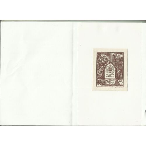 Ex-Libris Ancien(Xxème-1ère Moitié) De Monseigneur Georges Grente(1872-1959) Archevêque Du Mans