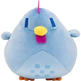 Oreiller De Poulet En Peluche | Jouets En Peluche Au Poulet Doux Stardew Valley | Dessin Animé Stardew Valley Peluche Poule Personnage Peluche Oreiller Jouet Cadeaux Pour Enfants (Bleu 20cm)