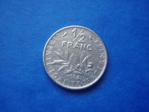Pièce De 1/2 Franc - Type Semeuse - 1966.