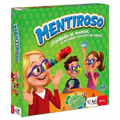 Spin Master Games - 6065110 - Jeu Mentiroso Avec Lunettes Et Lettres Amusantes - 2-6 Joueurs - 6065110 - Jeux De Table Pour Enfants 7 Ans 6065110