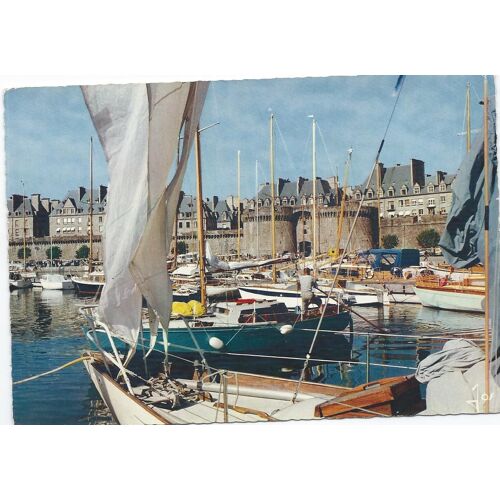Carte Postale Port De Saint-Malo (1967)