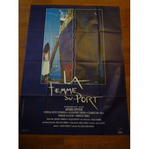 La Femme Du Port De Arturo Ripstein - Affiche Originale  De Cinéma  120 X 160 Cm