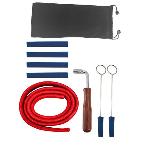 Kit D'outils De Maintenance De Piano, Clé Silencieuse En Caoutchouc, Instrument De Musique, Pièces D'accordeur Luthier, 9 Pièces