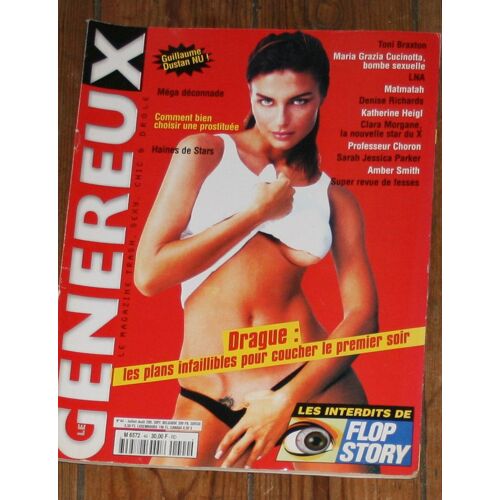 Genereux 44 Sarah Jessica Parker 2p/ Amber Smith 2p/Maria Grazia Cucinotta 2p/ Helena Noguerra 2p/ Denise Richards 2p/ Katherine Heigl 2p/ Toni Braxton 2p/ Matmatah 2p/ Clara Morgane 2p/ Mag Trash Satirique Humour Sexe 44