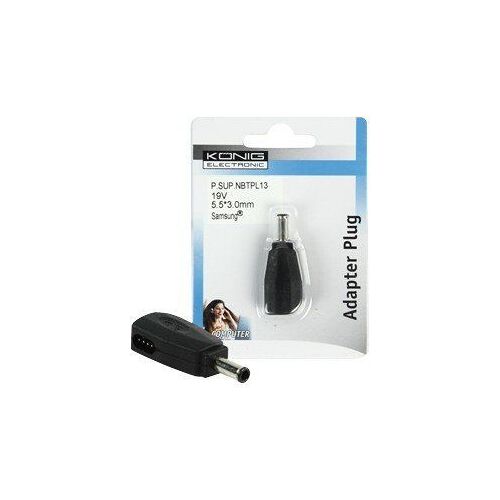 König - Adaptateur pour prise d'alimentation - prise CC 5,5 mm (M) - pour P/N: P.SUP.NBC90K1, P.SUP.NBT70K1, P.SUP.NBT70K2, P.SUP.NBT90K4, P.SUP.NBT90K4A
