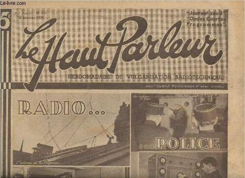 Le Haut Parleur N°545-Xiie Année- 26 Janvier 1936
