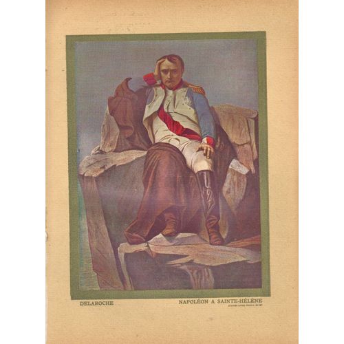 Napoleon À St Helene- Delaroche
