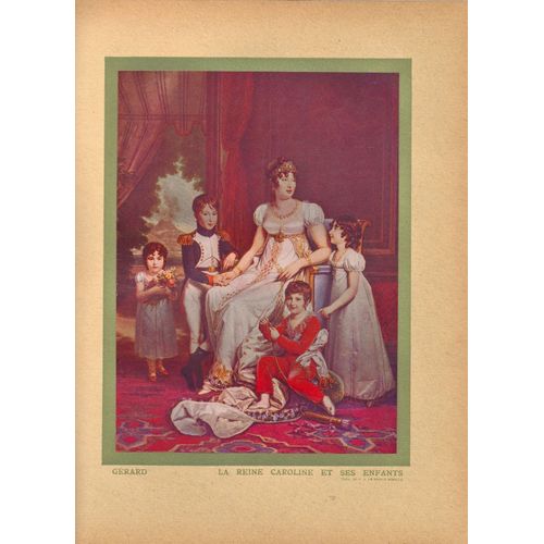 Carline Bonaparte Et Ses Enfants