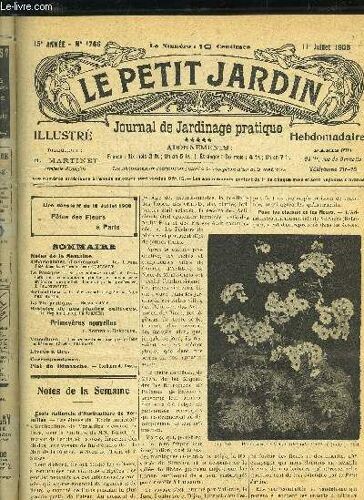 Le Petit Jardin Illustre N° 766 - Notes De La Semaine.Arboriculture D'ornement. ¿ Les Travaux D'été Dans La Roseraie, Jean Gualbert.Le Potager. ¿ Si J¿Avais Douze Variétés De Fraisiers Non ...