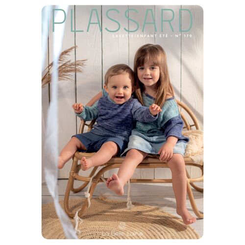 Catalogue Tricot Plassard N°179 : Layette/Enfants Été