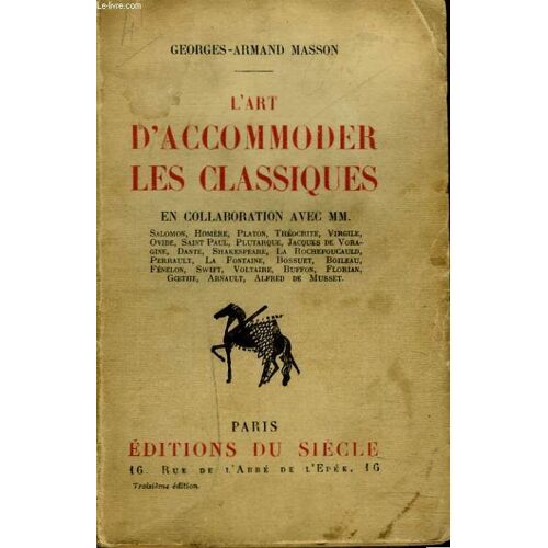 L'art D'accomoder Les Classiques.