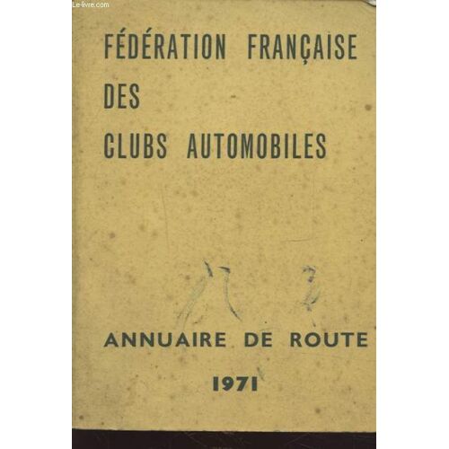 Federation Francais Des Clubs Automobiles