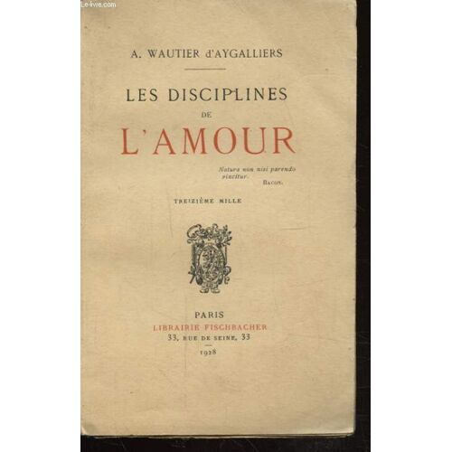 Les Disciplines De L Amour