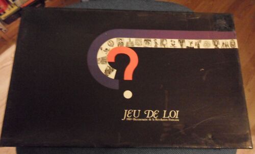 Jeu De Loi - Bi Centenaire De La Revolution Francaise