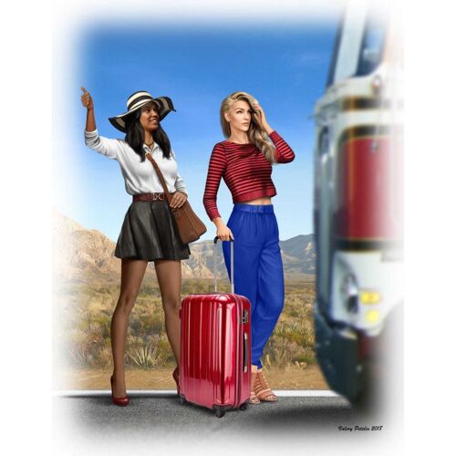 Série De Camionneurs Erica Et Kery - Master Box Mb24041