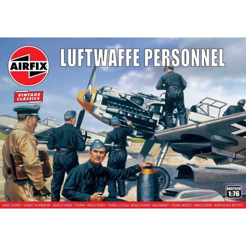 Luftwaffe Personnel (Wwii) 'série Vintage Classics' - Airfix Ax00755v